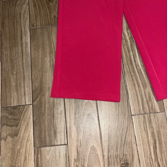 New York & Company Vibrant Red Jumpsuit - Picture 4 of 6